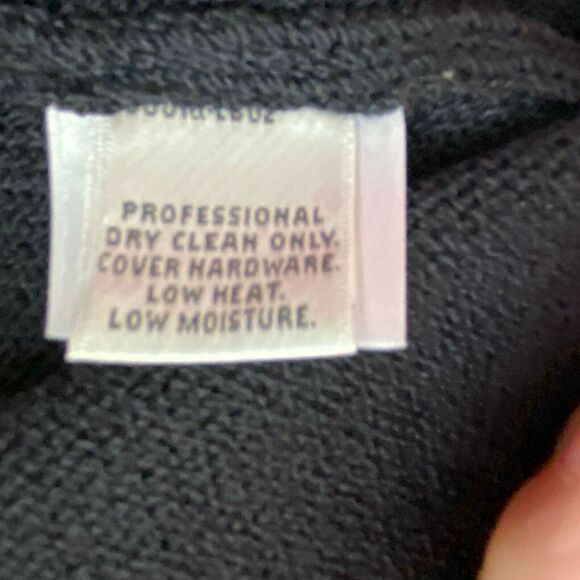 Vintage St. John Sport Santana Knit Zebra Print Sleeveless Sheath Dress Large - Picture 6 of 6